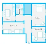 Lägenhet The Paul Ii - Stylish & 3 Bedroom Apartment, Group & Family Friendly, 4- 6 Guests Berlin